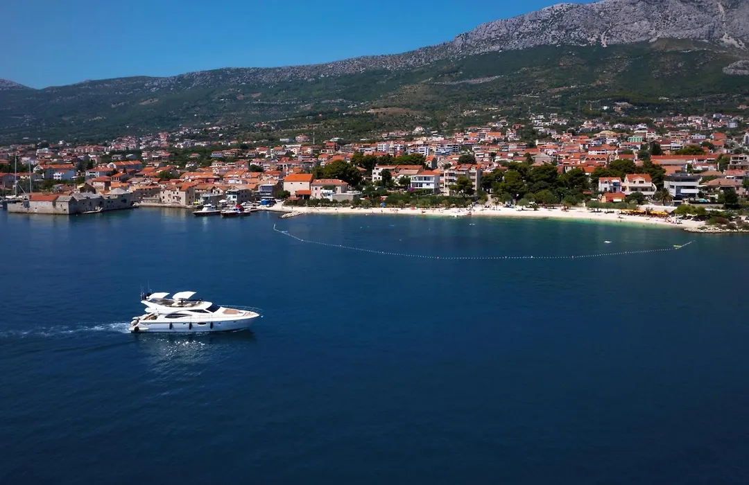 Villa Olea-With Pool, Sea View, Near Split Airport-1